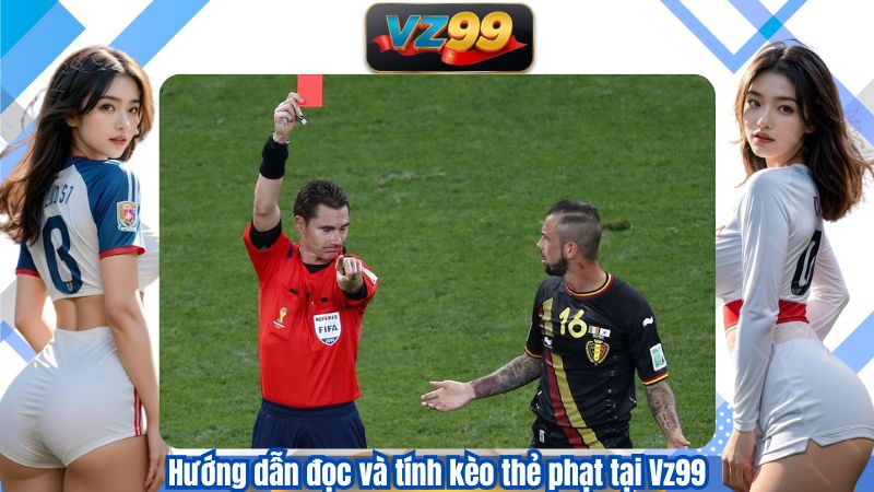 Hướng dẫn đọc và tính kèo thẻ phạt tại Vz99