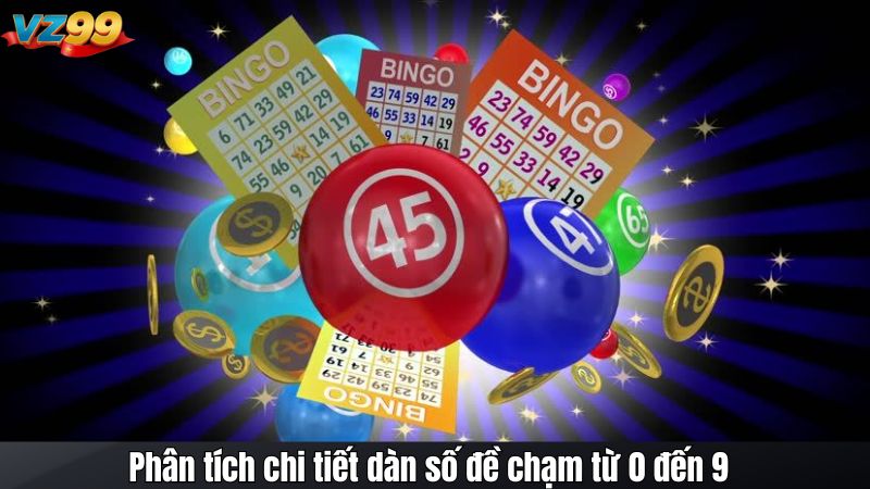 Phân tích chi tiết dàn số đề chạm từ 0 đến 9